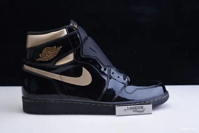 Cheap (2020) METALLIC JORDAN RETRO BLACK AIR 555088-032 GOLD 1 HIGH 0513
